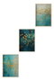 Wallity Huhu485 Pintura Decorativa en MDF con Marco (3 Piezas) 50 x 70 cm